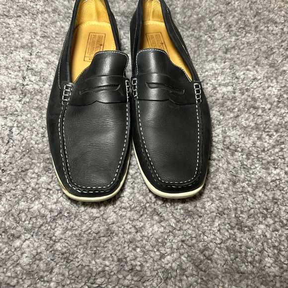 Mercanti Fiorentini Other - Mercanti Fiorentini Men's Navy Leather Loafers Size 12